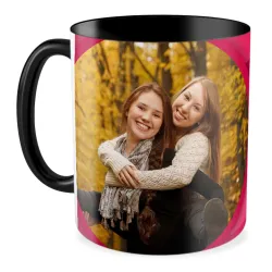 FOTO Kubek czarny 330ml dla DZIEWCZYNY